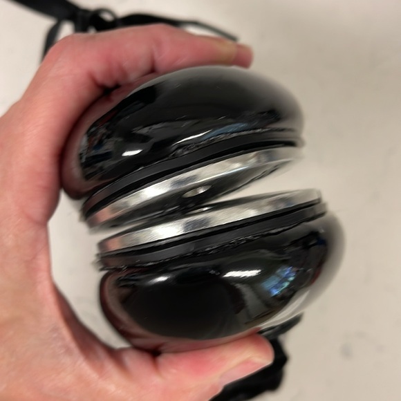 CAPEZIO Jr. Tyette Tap Shoe for Beginners Size 7 1/2 Black Worn 1-2 Times - Picture 6 of 16